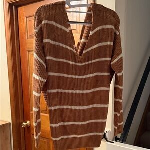 Striped boutique sweater